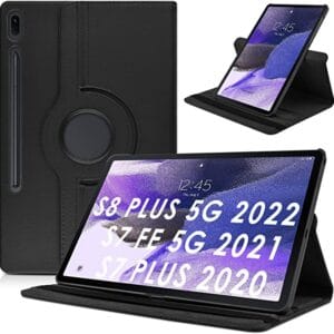כיסוי פרימיום 360 שחור – s7+